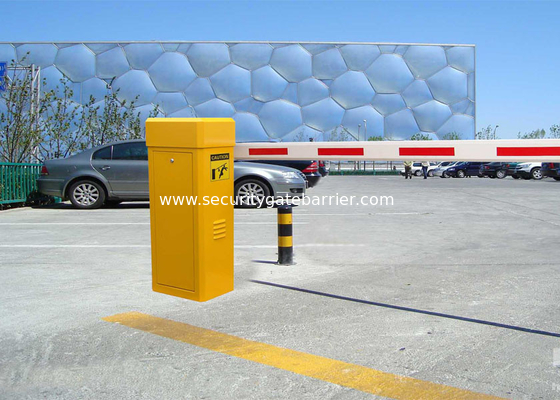 Желтые/белые автоматические ворота барьера заграждения 80W для стоянки/управления доступом движения