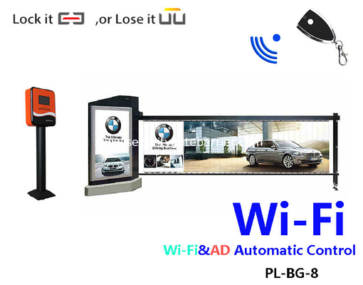 Wi-Fi&Advertisement, строб барьера движения авиапорта 1,3,5s автоматический напольный для объявления, PL-BG-8